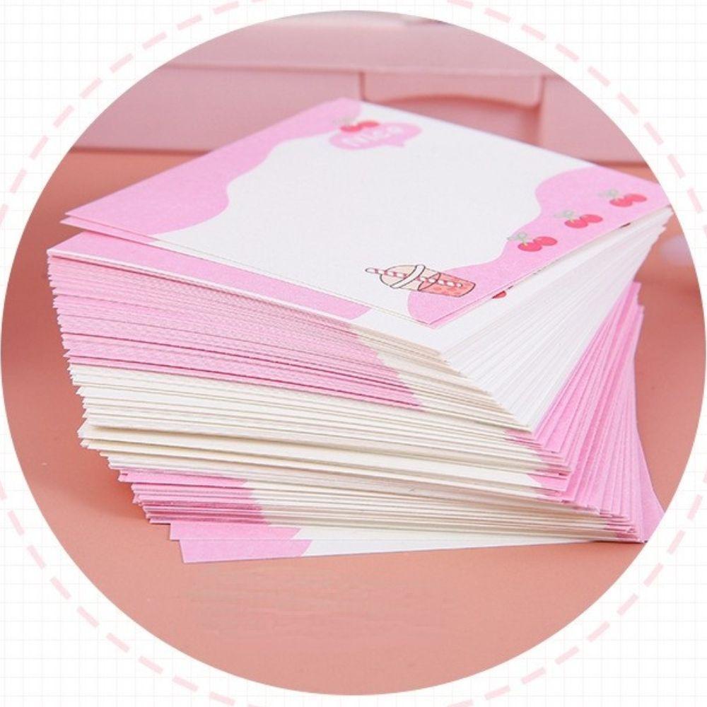 Mxbeauty Milk Carton Memo Pad 200lembar Siswa Kantor Kelinci Perlengkapan Alat Tulis Untuk Membuat List Pesan Notes