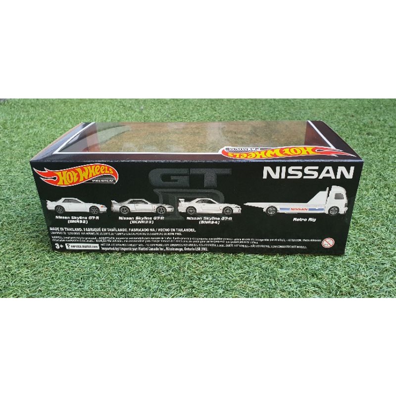 Hot Wheels Premium Nissan Mercedes Benz Ford Race Team Display Set With Diorama Original Hotwheels GMH39