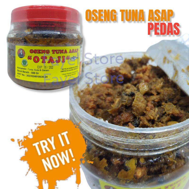 

OSENG TUNA ASAP PEDAS otaji 500grm