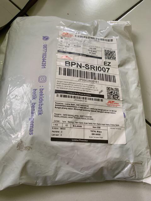 Hem Batik Anak Nella