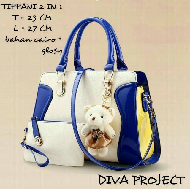 TAS SELEMPANG CEWEK TAS WANITA GROSIR /Tiffani 3in1