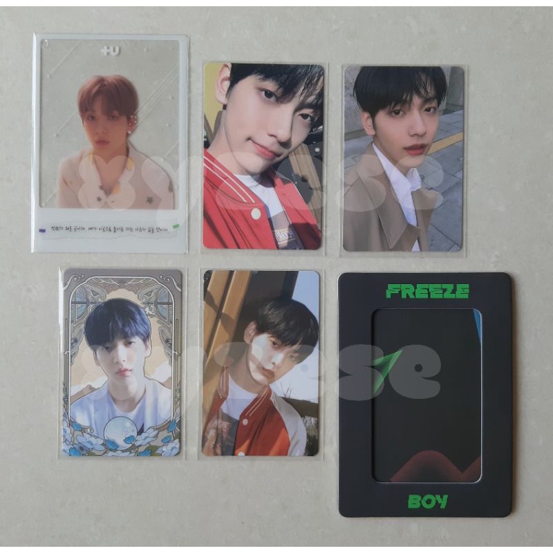 PHOTOCARD PC SOOBIN TXT POB TCCF BOY YOU CLEAR CARD ETERNITY