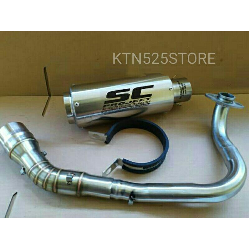 Knalpot SC PROJECT for Vario Beat PCX Lexy