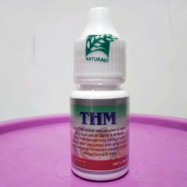 Obat Tetes Telingan Tetes Hidung Tetes Mata Herbal THM