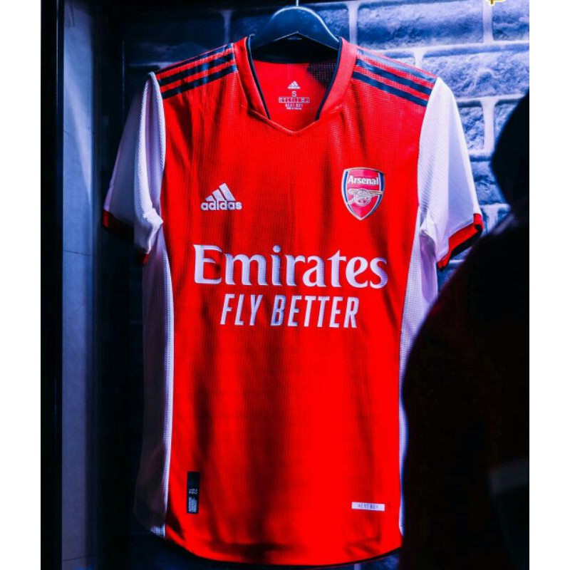 jersey Arsenal home 2021/2022 baju bola arsenal home terbaru G.O thailand import