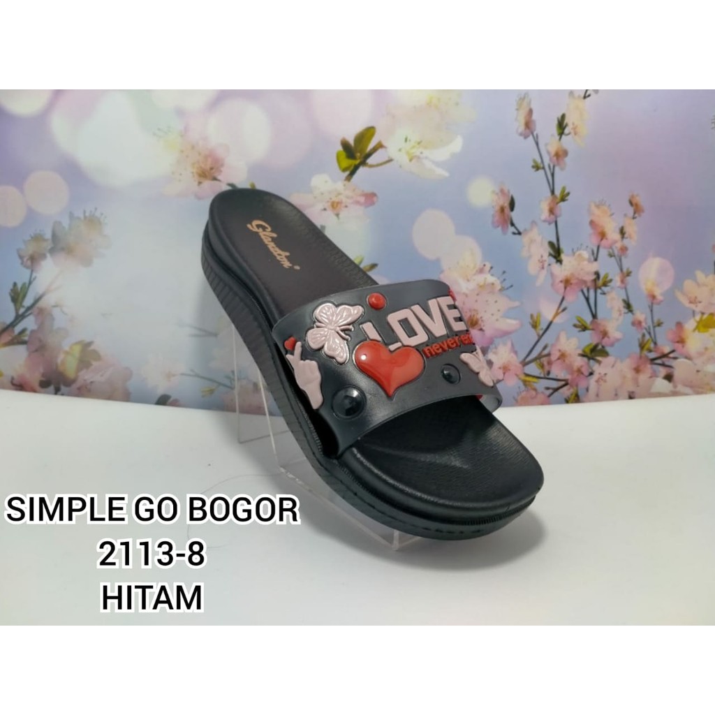 SANDAL WANITA IMPORT KASUAL GLANZTON 2113-8 37-41