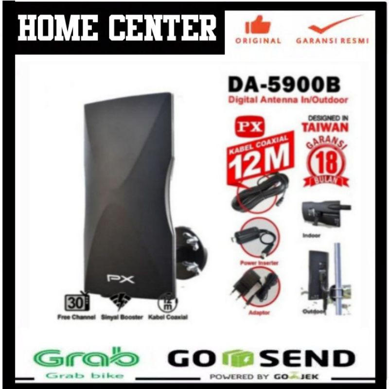 PX ANTENA DA5900 B PX INDOOR OUTDOOR ANTENA TV DIGITAL DA5900B