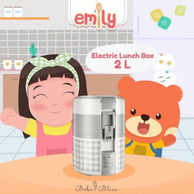 Emily Electric Lunch Box 2L