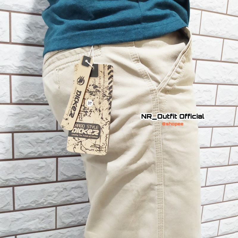 Dicker Original Celana Chino Pendek Pria Cotton Twill Premium Canvas Cinos Casual Chinos Cowok