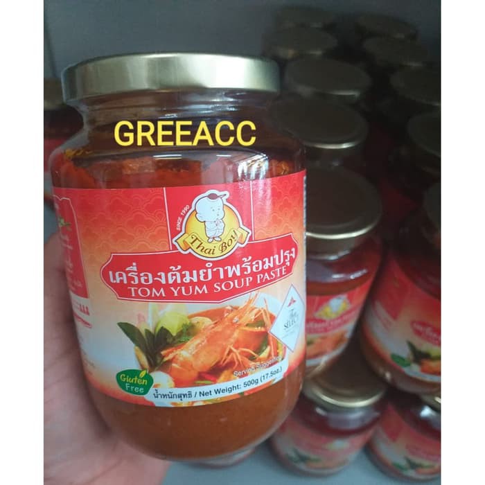 

New Arrival - Thaiboy Tom Yum Paste 500Gr Thai Boy 500 Gr Tomyum Bumbu Saus Saos / tom yam