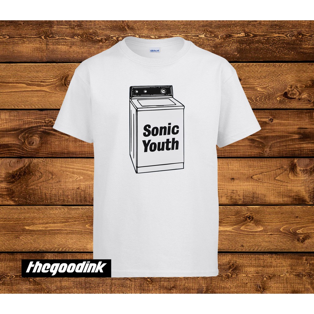 Kaos Sonic Youth - Washing Machine - Original Gildan T-shirt DTG Print