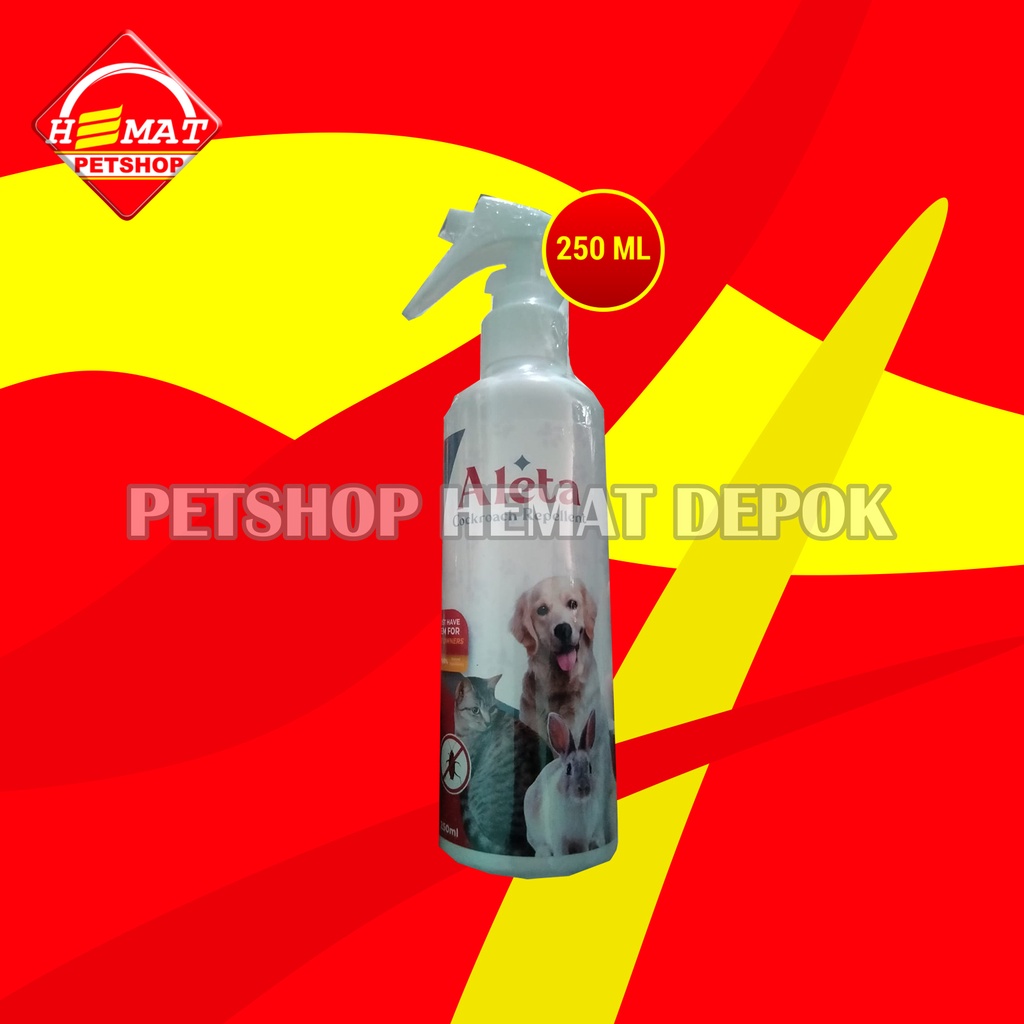 Aleta Cockrroach Spray Pengusir Pembasmi Racun Kecoa Semprot 250 ML