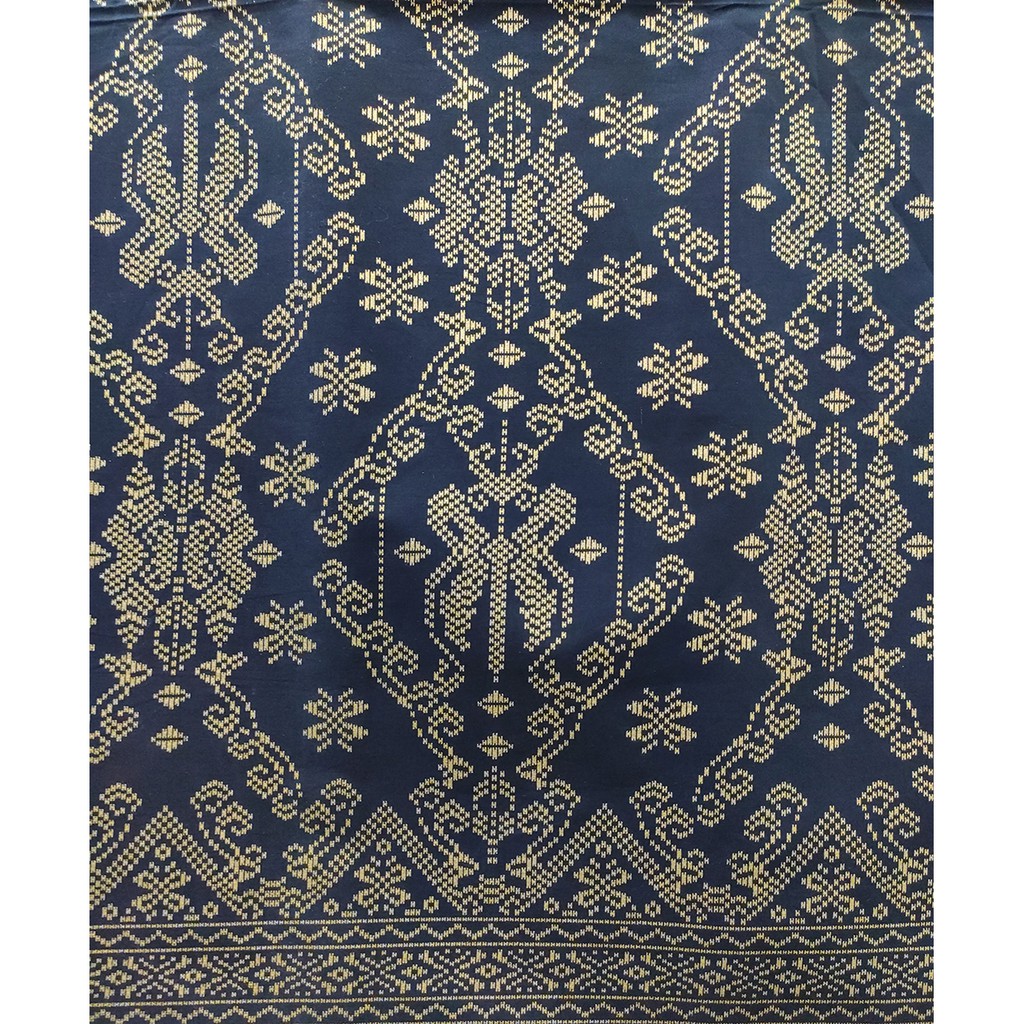 Kain Batik Katun Sarini 5083 Hitam Emas