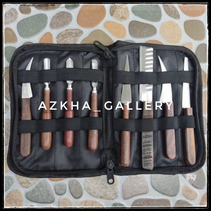 ⚡ Satu Set Pisau Garnish / 1 set Pisau Ukir buat isi 7 + acar