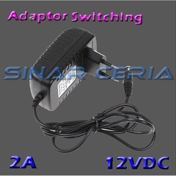 Adaptor 2A / 12V Cctv Adaptor Cctv Switching 12V/2A 12Volt 2 Ampere Ad