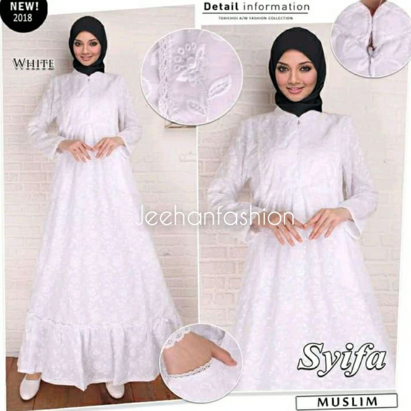 Baju Gamis Haji dan Umroh / Baju Gamis Perlengkapan Haji Dan Umrah / Baju Gamis Cewek