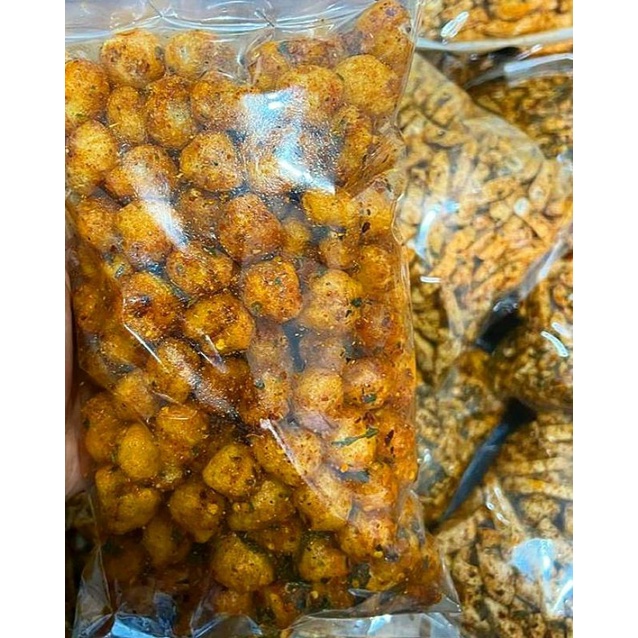 

cimol kering pedas daun jeruk