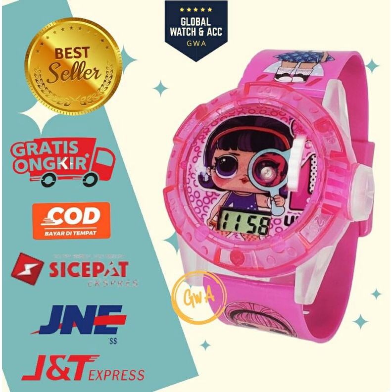 Jam anak laser musik karakter LOL