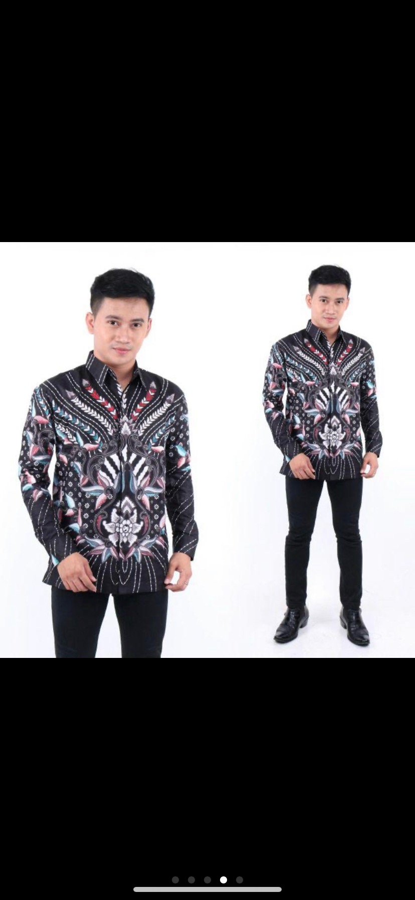 Flash Sale • Seragam Batik • Seragam Kantor • Super Diskon •  Kemeja Batik • Sakura Merah