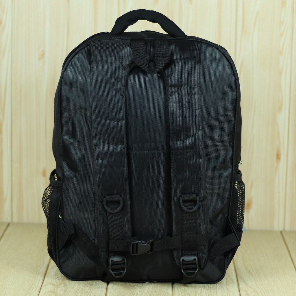 TAS RANSEL POLO MURAH Backpack Pria Kerja Ekslusif Premium Tas Laptop M Tree Hitam Free Raincover