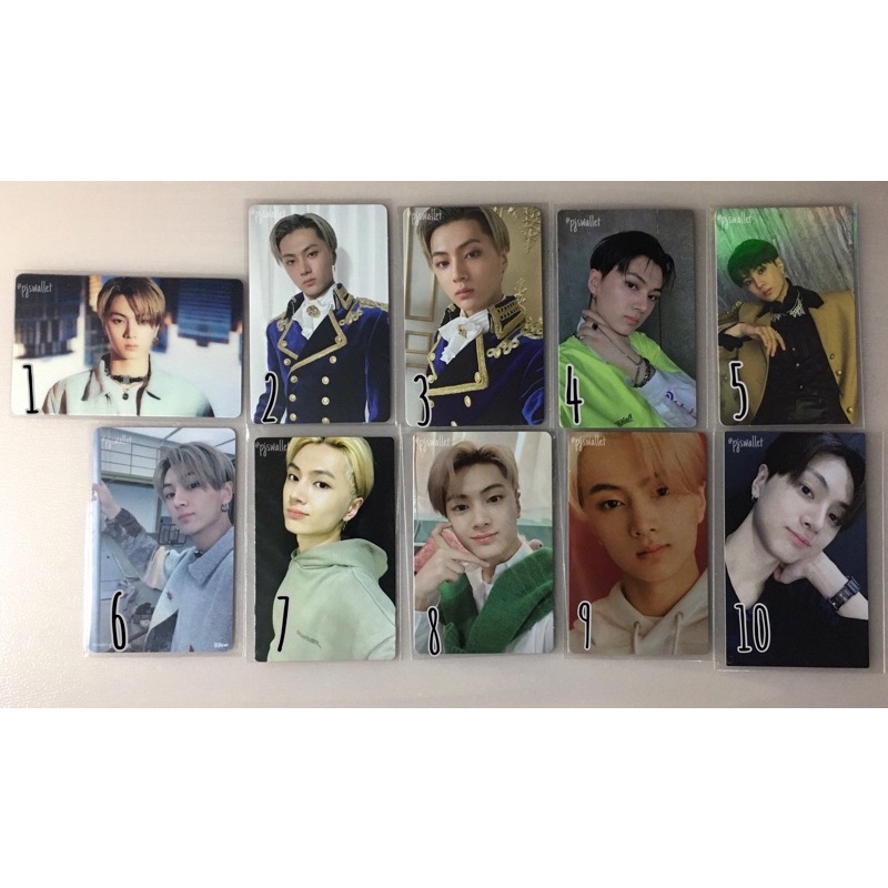 [READY] ENHYPEN JAY PC PHOTOCARD LENTI HOLO BDC UP SCYLLA FEVER GGU UNI