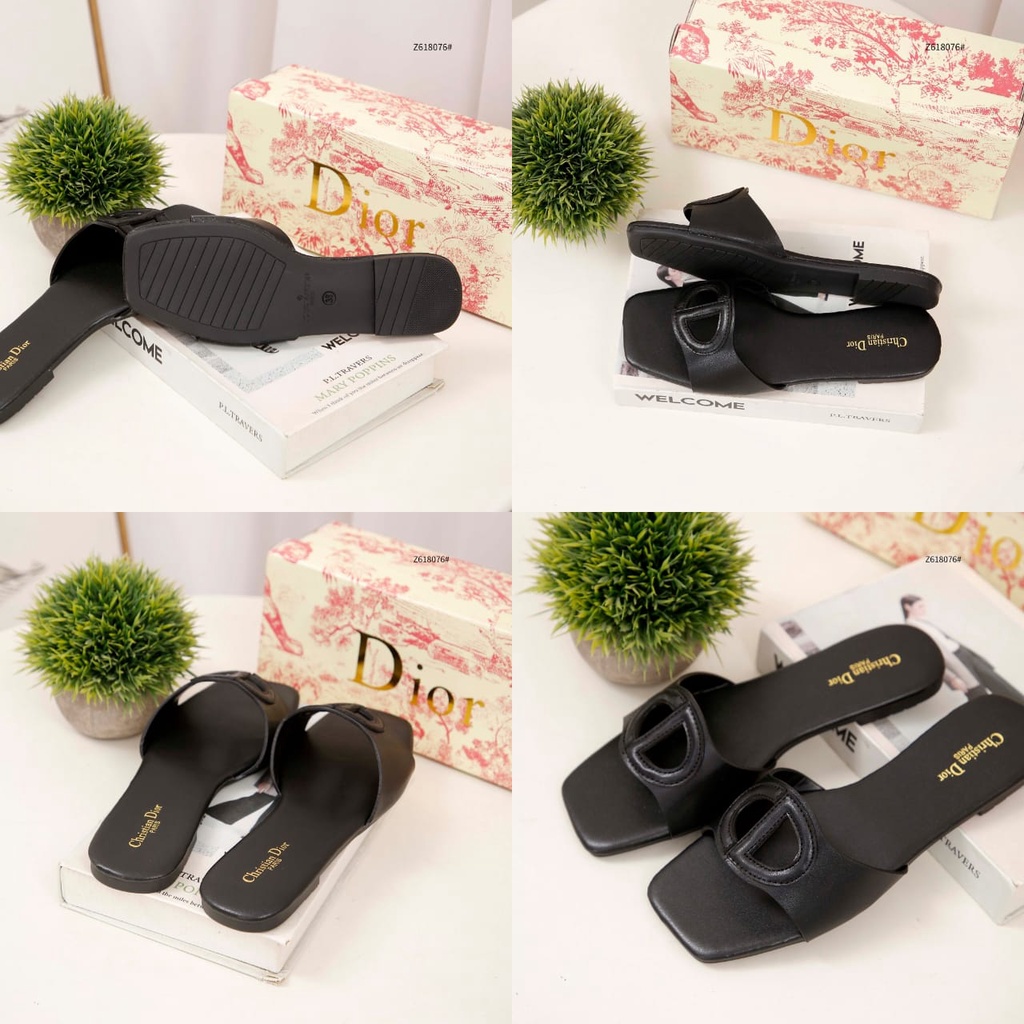 CD X LV D-Club Mule Flat Sandal Z618076