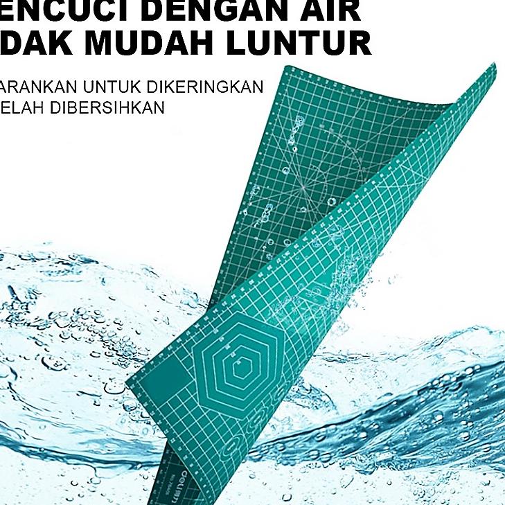 

Muraaaahh.. Alas Potong Ukuran A3 /A4 /A5 PVC Cutting Mat Cutting Pad Board Alat DIY Double Size