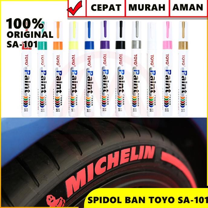 

SPIDOL BAN TOYO SA-101 SPIDOL TOYO MARKER PAINT ORIGINAL TAHAN AIR modmark98 Segera Dapatkan