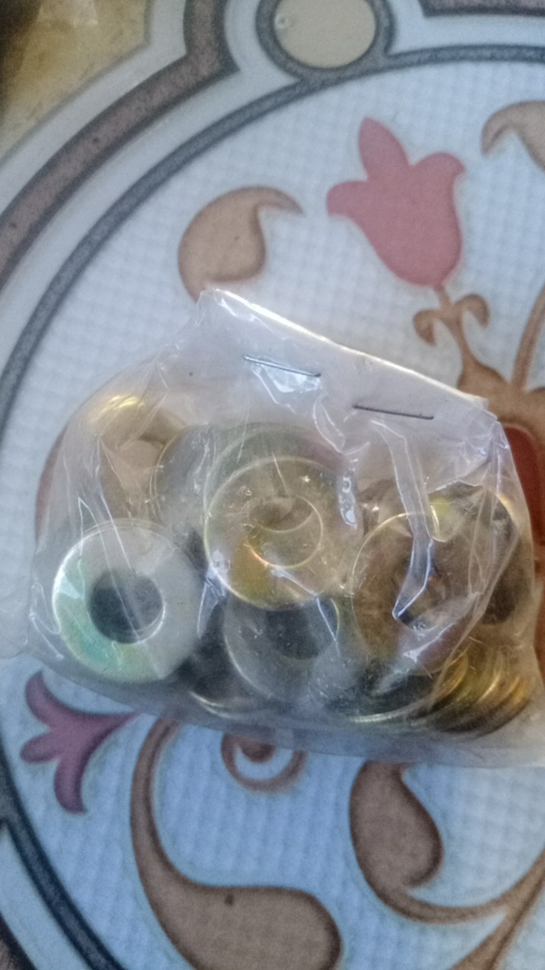 Ring Plat Kuning M6 ~ M16 - Ring Plat Kuning Kunci 10 ~ 24 - Washer Plate