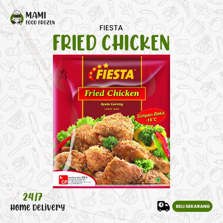 

Fiesta Fried Chicken (500gr)