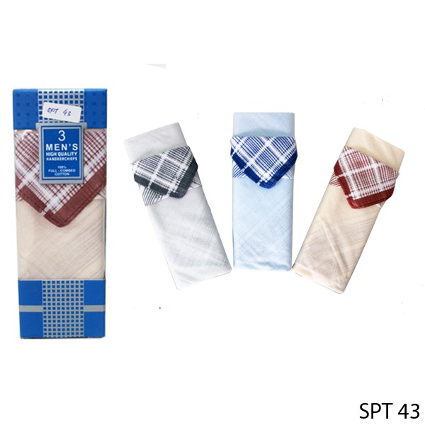 Handkerchief For Men Katun Kombinasi Warna – SPT 43