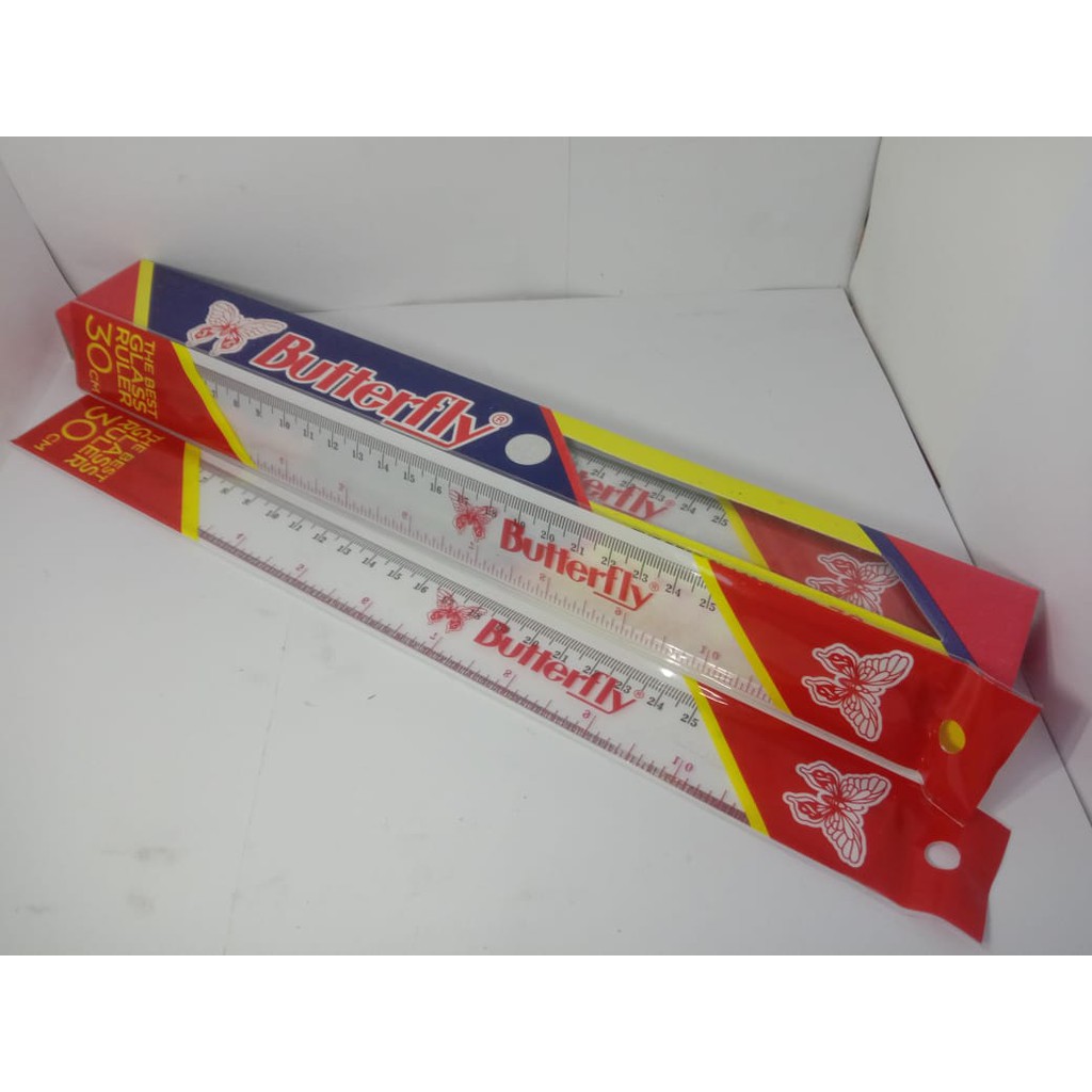 

Penggaris Butterfly 30cm