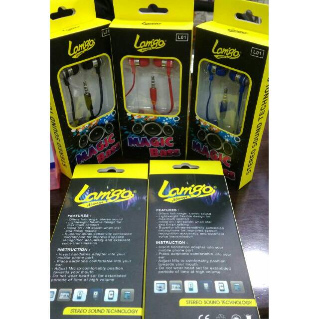 Headset / handsfree lamigo L01 magic bass