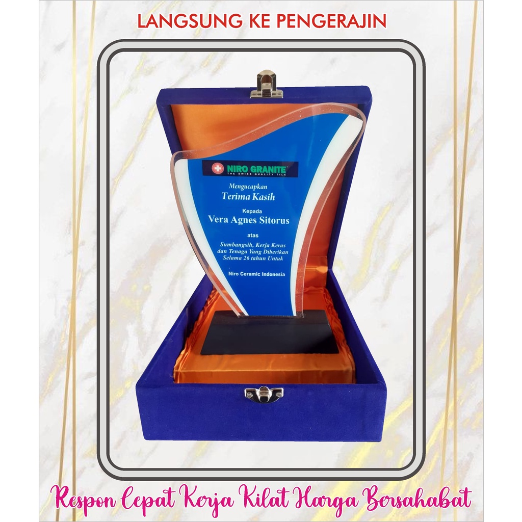 vandel akrilik kkn pkl murah langsung jadi