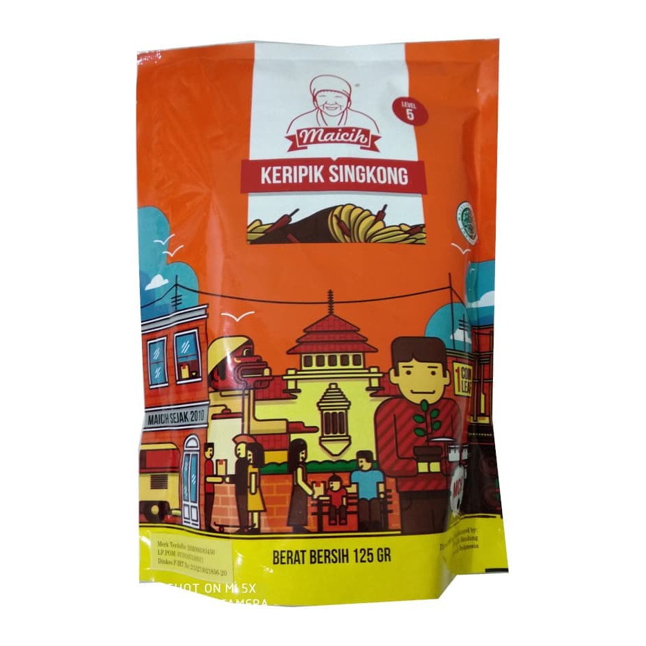 

MAICIH KERIPIK SINGKONG LEVEL5 125GR