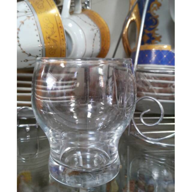 Gelas Mini Kedaung/Gelas Lilin /Gelas Beling/Gelas sirup
