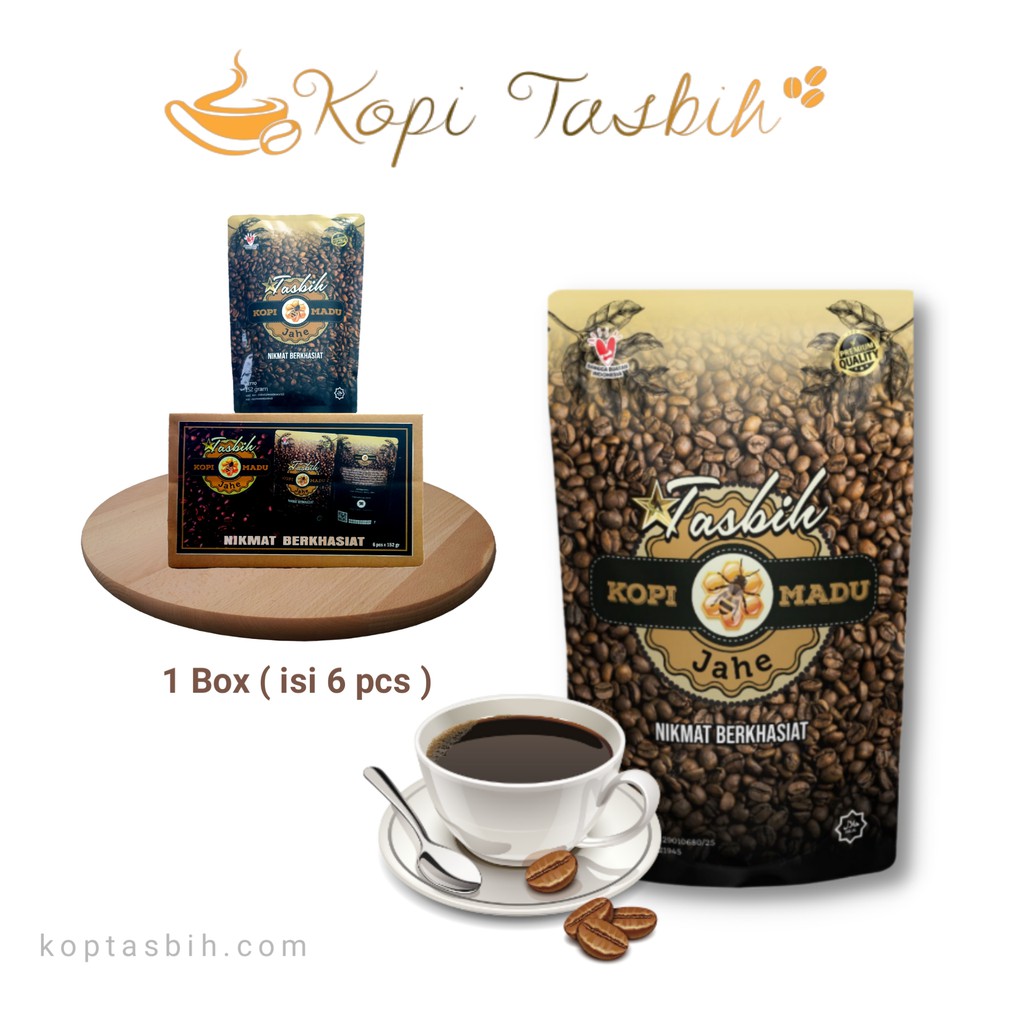 

KOPI TASBIH , KOPI SEHAT MENJAGA VITALITAS DAN KESEHATAN / KOPI ROBUSTA MADU JAHE BERKUALITAS