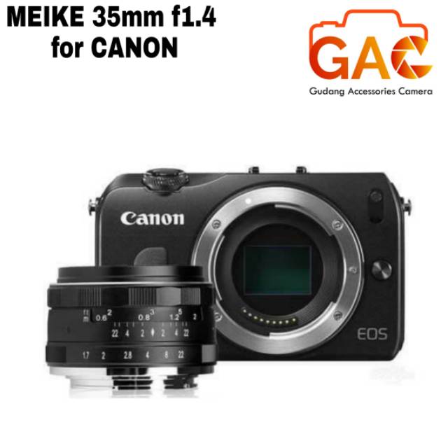 Lensa MEIKE 35mm f1.4 for CANON
