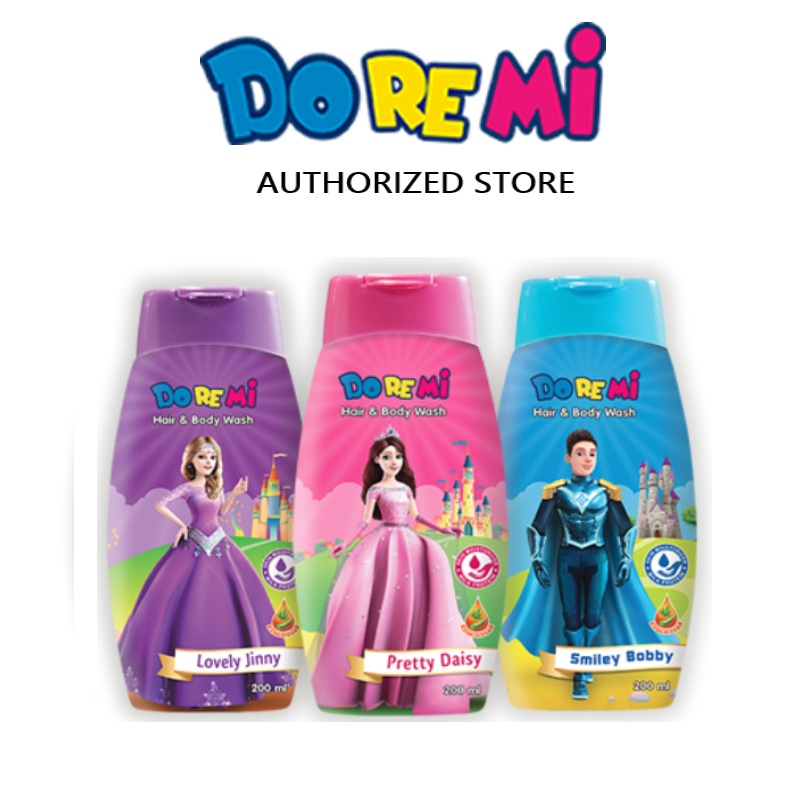 Do Re MI Doremi Hair &amp; Body Wash 200ml