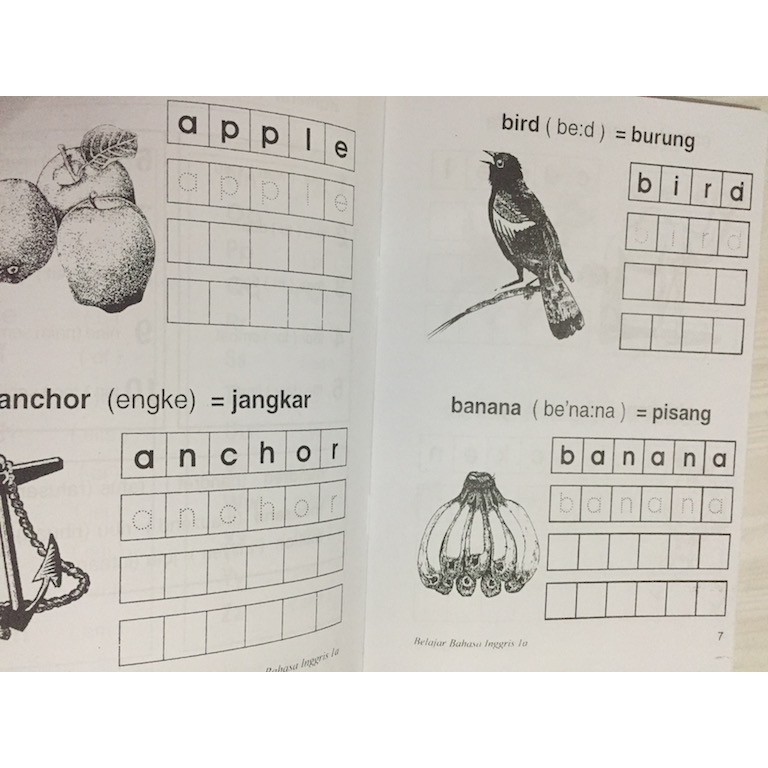 Belajar Bahasa Inggris 1A dan 1 B untuk TK dan SD Kelas 1 / Buku Anak