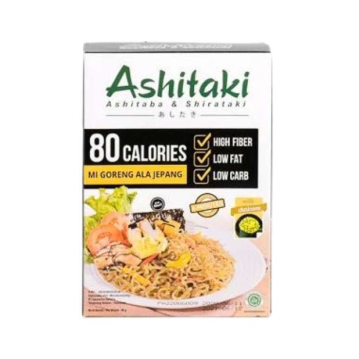 

Ashitaki mie goreng jepang 68g