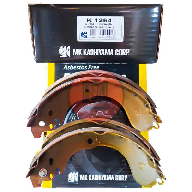 BRAKE SHOE / KAMPAS REM BELAKANG / PIRODO BELAKANG NISSAN GRAND LIVINA / JUKE - MK KASHIYAMA - K1264