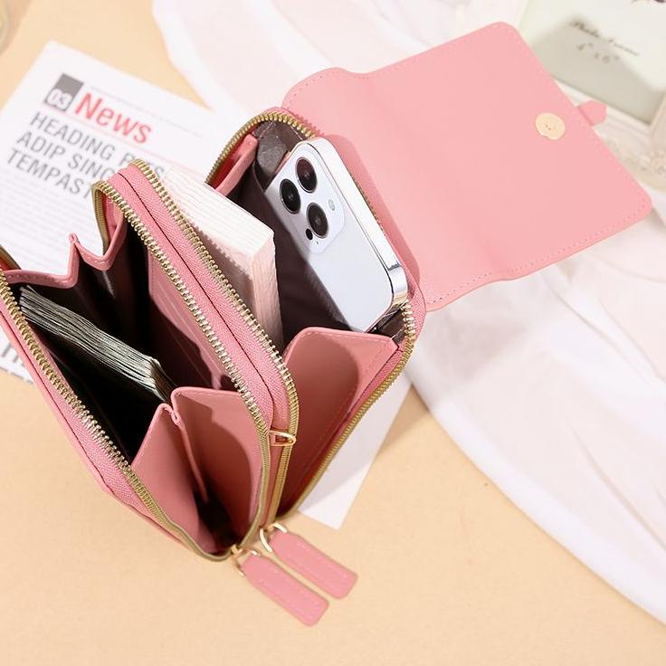New Promo OPIOBAGS DOMPET HP TOUCHSCREEN / DOMPET HP SELEMPANG WANITA / OPIO 20