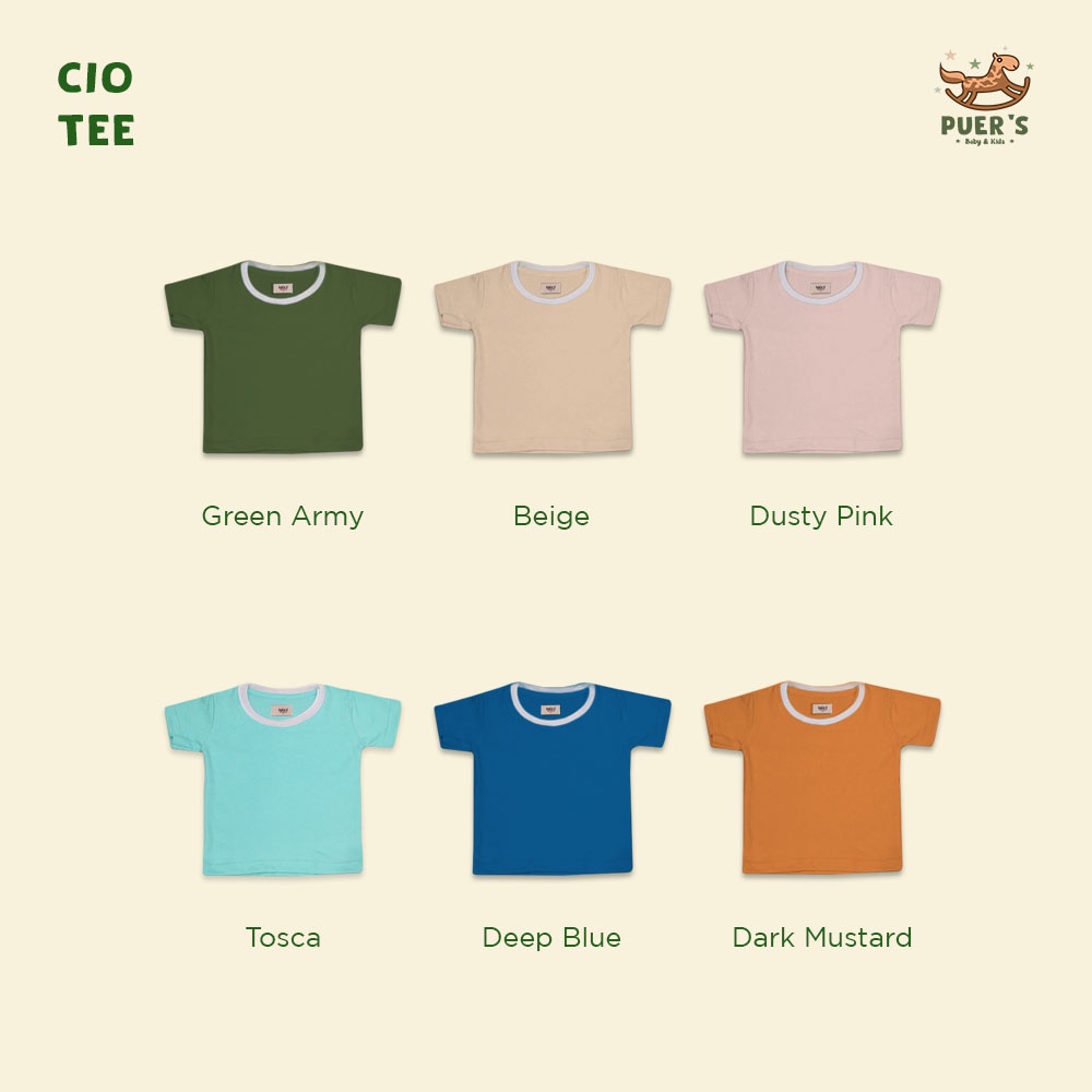 KAOS BAYI DAN ANAK PUER'S CIO KIDS TEE