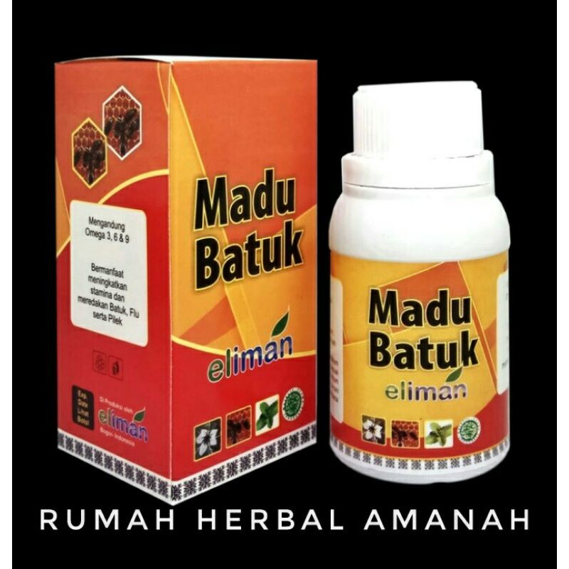 Madu Batuk Dewasa Eliman Madu Batuk Mint