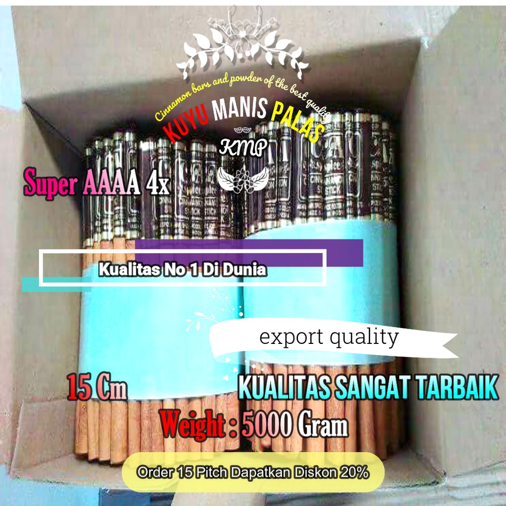 Kayu Manis Stik 15 Cm ( Best Quality Super Grand Super KAAA )