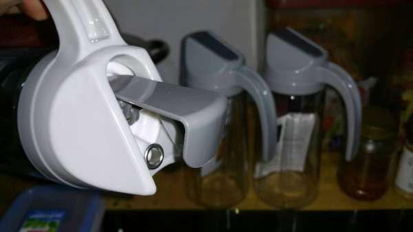 `hilife` Botol Minyak Goreng, |botol Sirup & Susu Serbaguna Botol Jar| Botol Unik Takaran/teko Kaca`