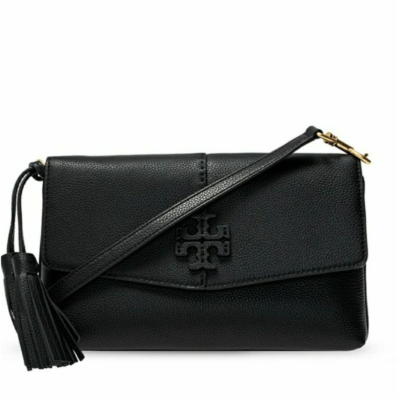 TB Mcgraw Leather Shoulder Bag