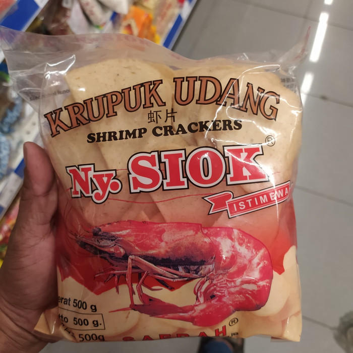 

ny siok kerupuk udang lebar 500gr