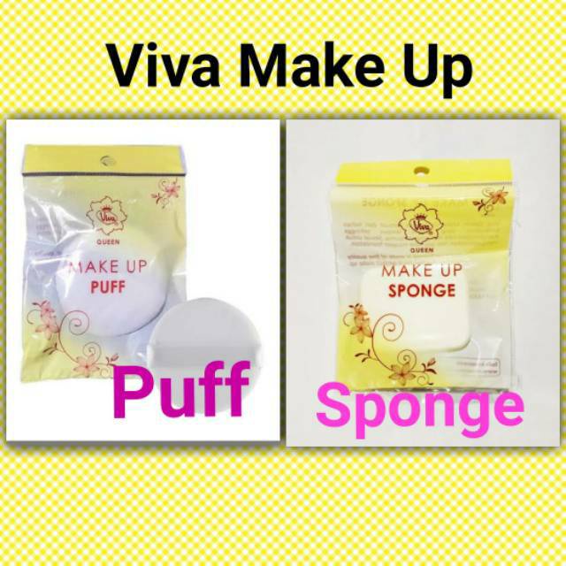 Viva Puff Sponge Rembuk Bedak Spons (KIM)